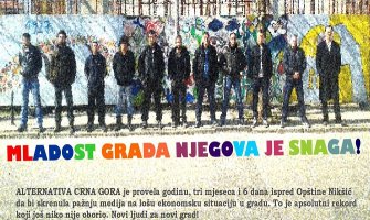 Alternativa ide sama na izbore u Nikšiću