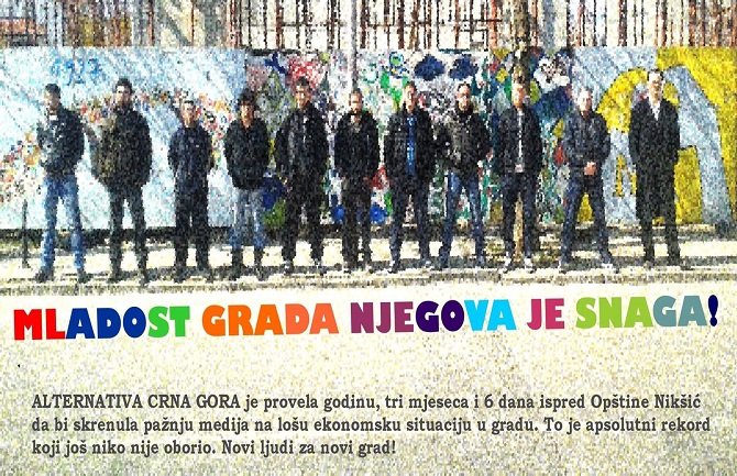 Alternativa ide sama na izbore u Nikšiću