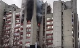 Sarajevo: Plinska boca izazvala požar u stanu, dvije osobe stradale(VIDEO)