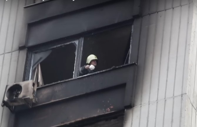 Vatrogasac u Sarajevu gasio požar šoljicom za kafu (VIDEO)