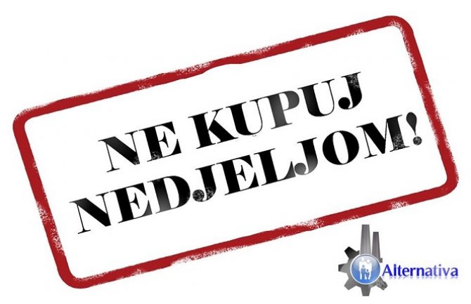 Borba za slobodne dane: Ne u trgovinu nedjeljom!