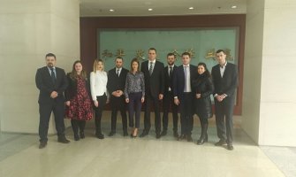 Delegacija Savjeta mladih DPS boravila u posjeti Narodnoj Republici Kini