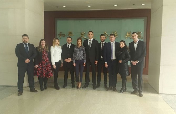 Delegacija Savjeta mladih DPS boravila u posjeti Narodnoj Republici Kini