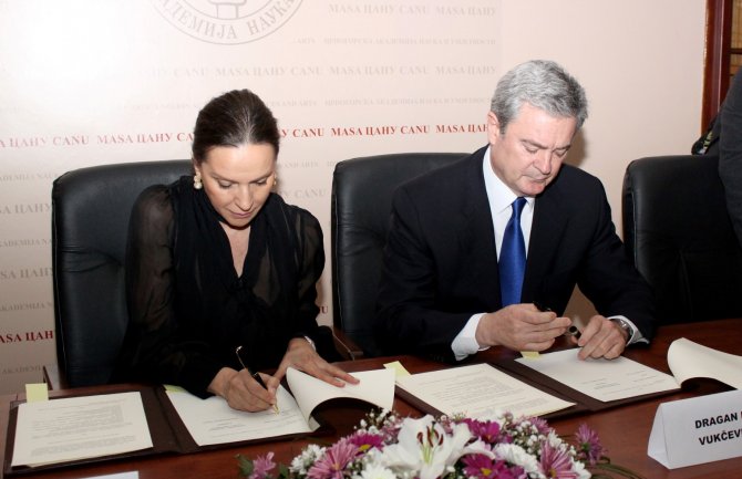 UCG i CANU potpisali Sporazum o naučnoj i umjetničkoj saradnji