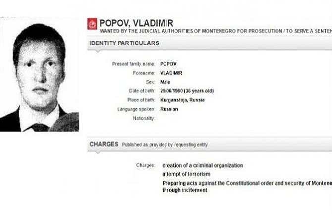 Sličnu operaciju destabilizacije iz Moldavije, Popov pokušao i u CG