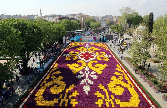 Vrijeme je za tulipane: Istanbul se pretvara u šareni ćilim(FOTO)