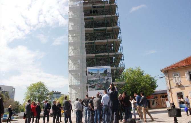 U Podgorici počinje restauracija Sahat kule(FOTO)