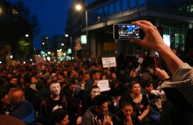 Protesti u Beogradu će biti nastavljeni poslije Vaskrsa