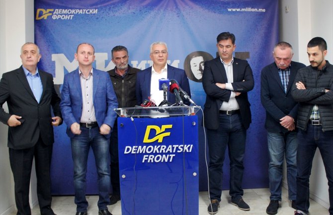 Protest DF-a na Cetinju 28. aprila: Pokazaćemo da je većinska CG protiv ulaska u NATO