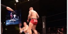 Opšta tuča: Navijači uletjeli u ring nakon MMA meča (VIDEO)