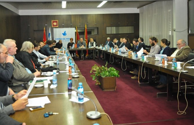 Liberali pozvali URA i PZP na Cetinje: Zajedno smo započeli evroatlanski projekat