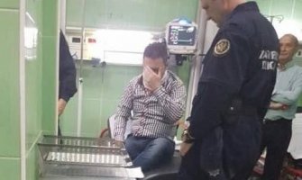 Čađenović imao udes: Završio u Urgentnom zbog povrede glave i vrata