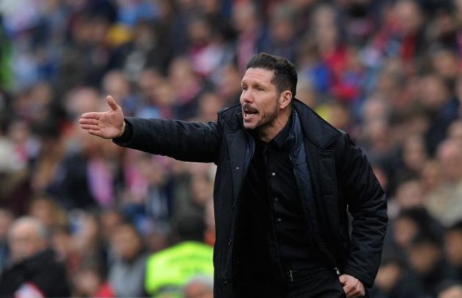 Simeone ostaje na klupi Atletika