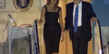 Melanija Trampu konačno dala ruku(VIDEO)