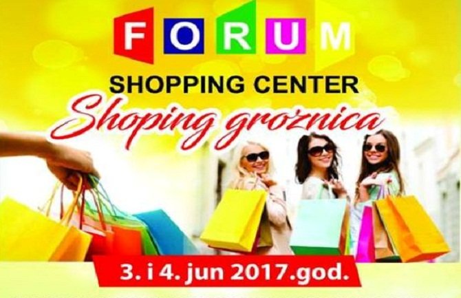 Šoping groznica u TC Forum na Starom aerodromu