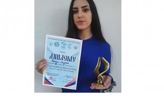 Irena ponovo najbolja: Zlatna statua Energije znanja za Bjelopoljku