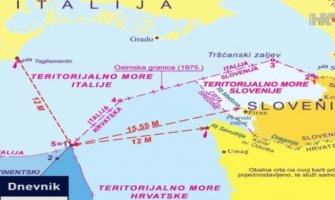 Hrvatska: Tri puta povrijeđena linija razgraničenja od strane Slovena