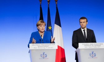 Merkel i Makron: Uprkos razlikama, važno održati zdrave veze sa Trampom