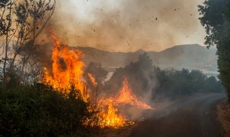 Najteža situacija u Tivtu, na Cetinju izgorela kuća, požar i u Ulcinju