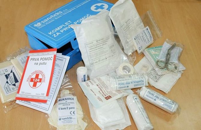 Crnogorski građani nijesu upoznati sa sadržajem kompleta prve pomoći