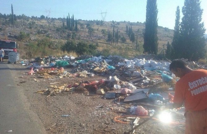 Podgorica:  Očišćeno 70 smetlišta