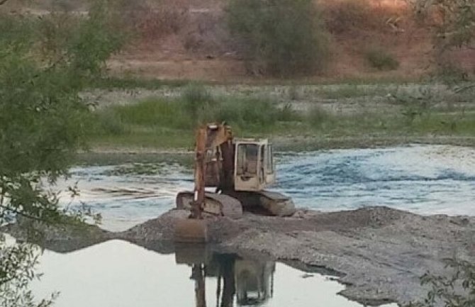 Novi slučaj kršenja moratorijuma na eksploataciju šljunka i pijeska