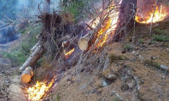 Bukte požari u NP Prokletije, vatra zahvatila Hrid i Ribljak