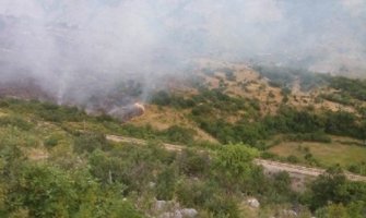 Požari u Podgorici: Situacija stabilna, kuće nijesu ugrožene