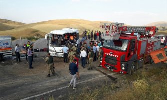 Saobraćajna nesreća na istoku Turske: Poginulo sedam osoba, 11 povrijeđenih