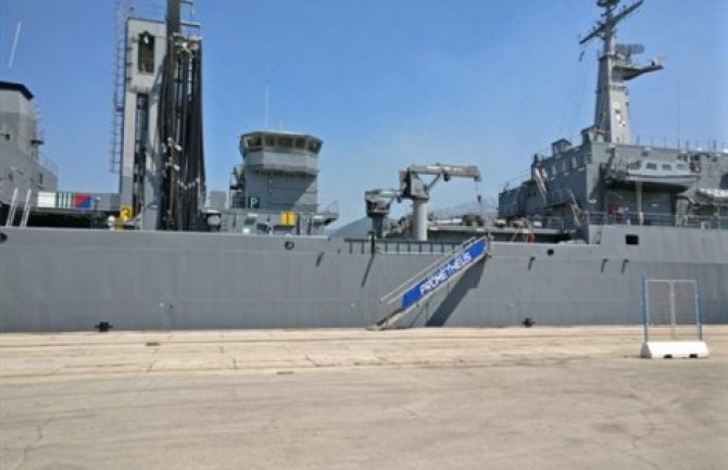  Školski brod Ratne mornarice Grčke u posjeti Mornarici Vojske Crne Gore