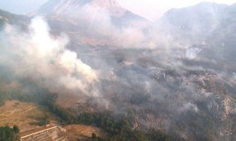 Situacija sa požarom u NP Lovćen pod kontrolom