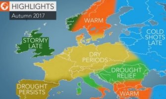 Nakon požara i suše, jesen donosi kišu i osvježenje na Balkanu