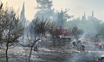 U blizini KAP-a veliki požar, sumnja se da je podmetnut