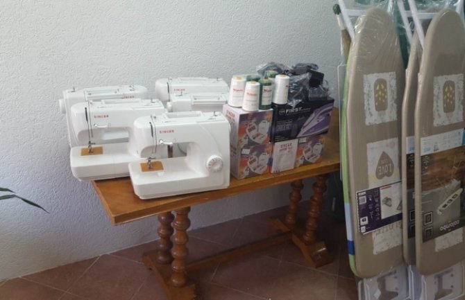 Juventas zatvorenicama u ZIKSu obezbijedila šivaće mašine