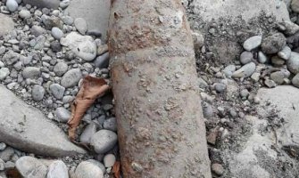Ispod Blažovog mosta pronađena  avionska bomba