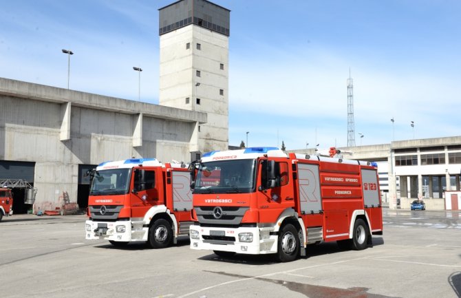 Vatrogasci iz PG intervenisali 3.880 puta u ovoj godini, najviše od kada se vodi statistika