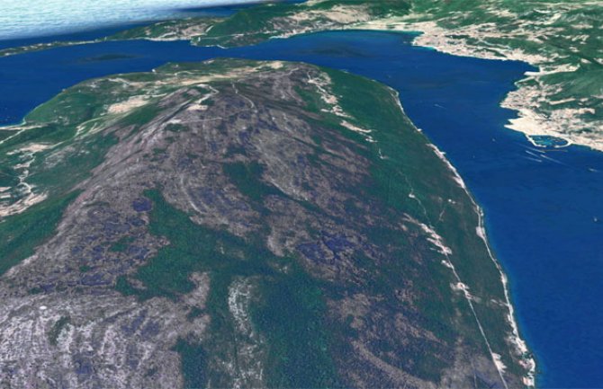 Pustoš nakon požara vidljiva i na Google Earth