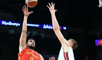 Kraj Eurobasketa za Crnu Goru: Letonci ubjedljivo bolji