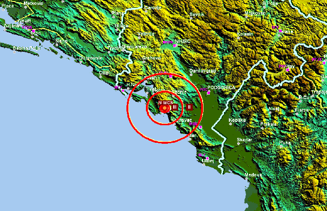 Budvani osjetili zemljotres manje jačine