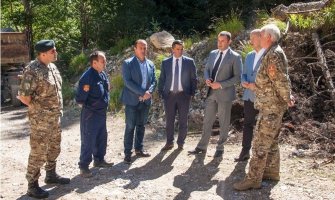 Vojska Crne Gore izvodi radove na području opštine Berane