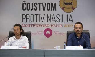 Čojstvom protiv nasilja: Povorka ponosa 23. septembra u Podgorici