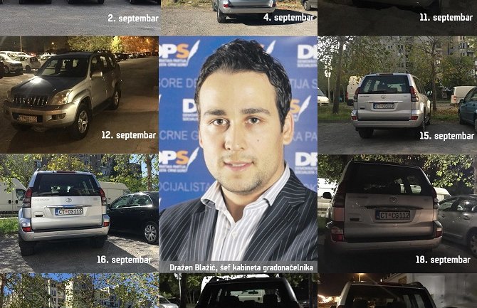 URA otkrila: Blažić mjesecima zloupotrebljava službeni džip