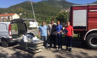 Uprava carina  uručila donaciju Službi zaštite i spašavanja opštine Tivat