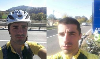Novljanin prešao 530 km: Biciklom od Herceg Novog do Beograda
