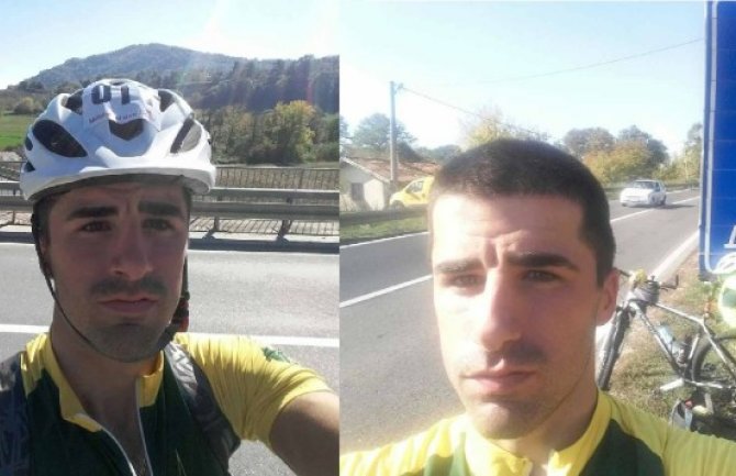 Novljanin prešao 530 km: Biciklom od Herceg Novog do Beograda