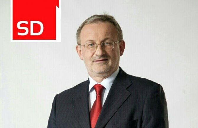 Gazivoda nosilac liste SD Cetinje