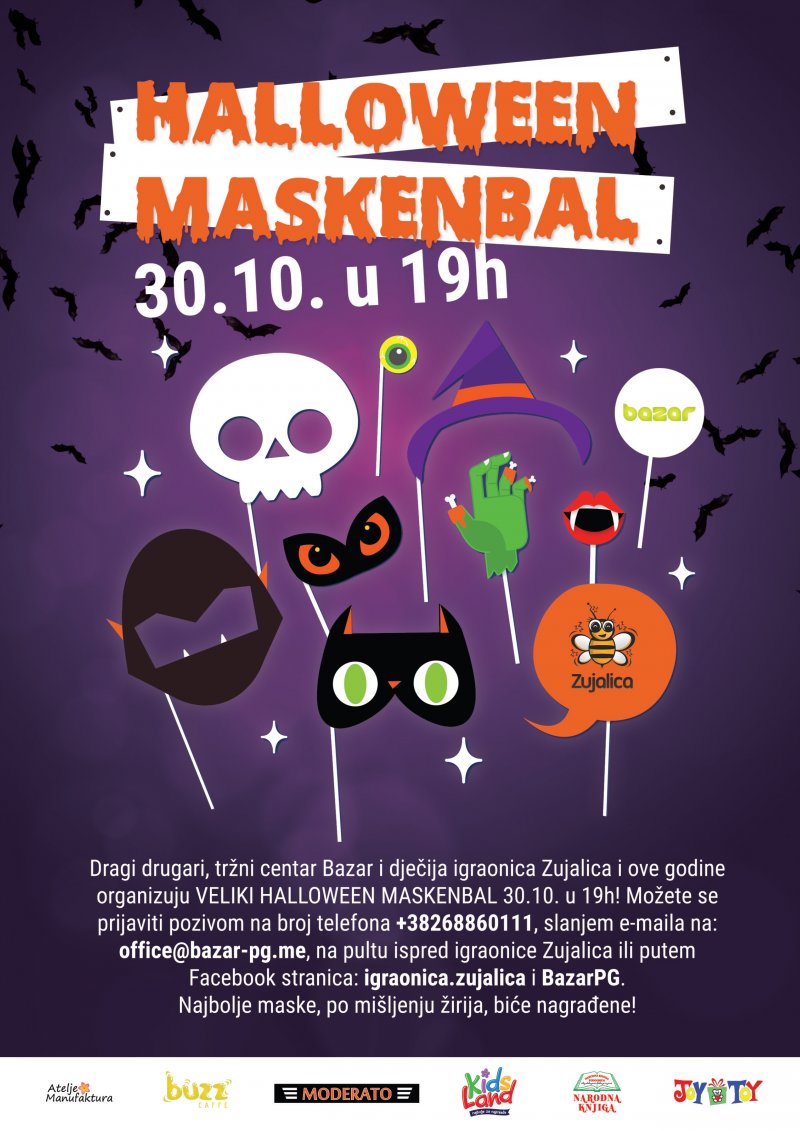 Halloweenmaskenbal