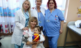 Đurđa hiljadito dijete koje je primilo MMR u Domu zdravlja Podgorica