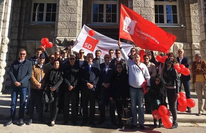 Socijaldemokrate predale izbornu listu na Cetinju