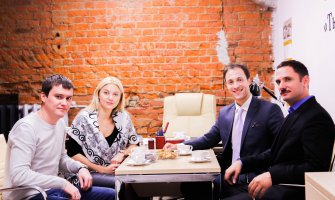 Milačić sa mladima Putinove partije: Ozdraviti rusko-crnogorske odnose